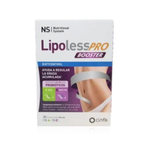 NS DietControl Lipoless Pro Booster 15 + 15 Comprimidos Bicapa